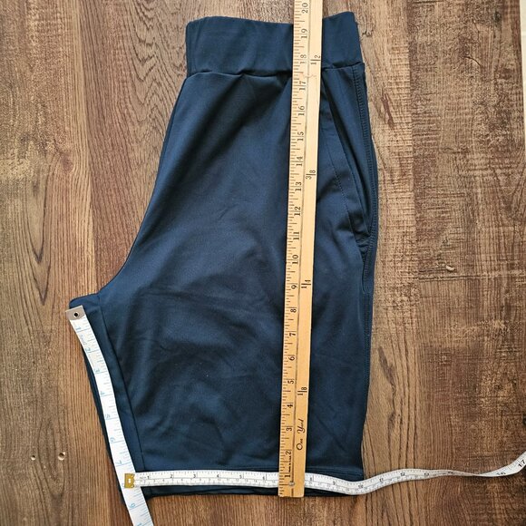 32 Degrees Athletic Drawstring Shorts, M, Dark Blue - Picture 4 of 8